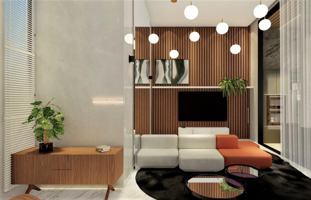 Casa Luxuosa em Construção - 4 Suítes com Área Gourmet e Piscina