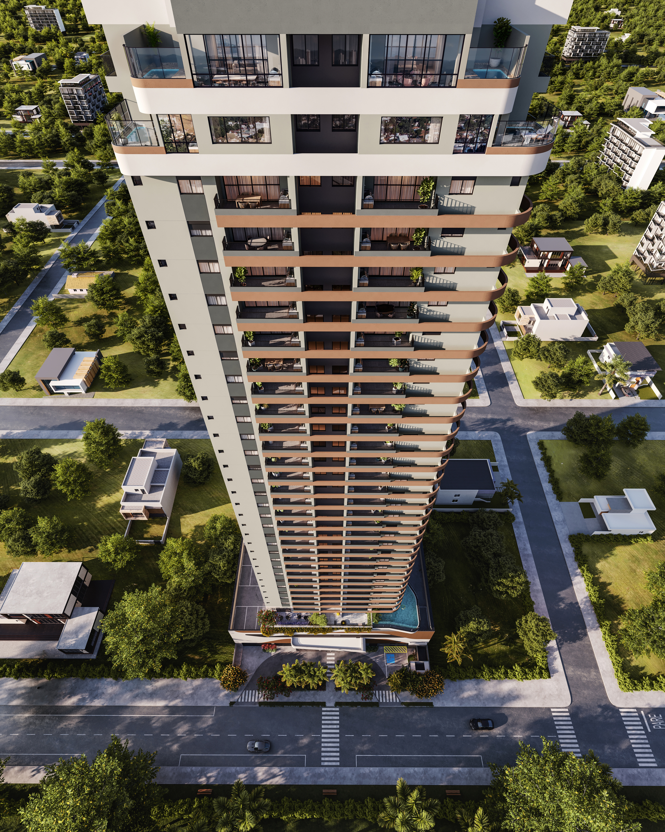 Apartamento de Luxo no Residencial Lago Areião - 3 Suítes - Andar Alto - Vista Parque