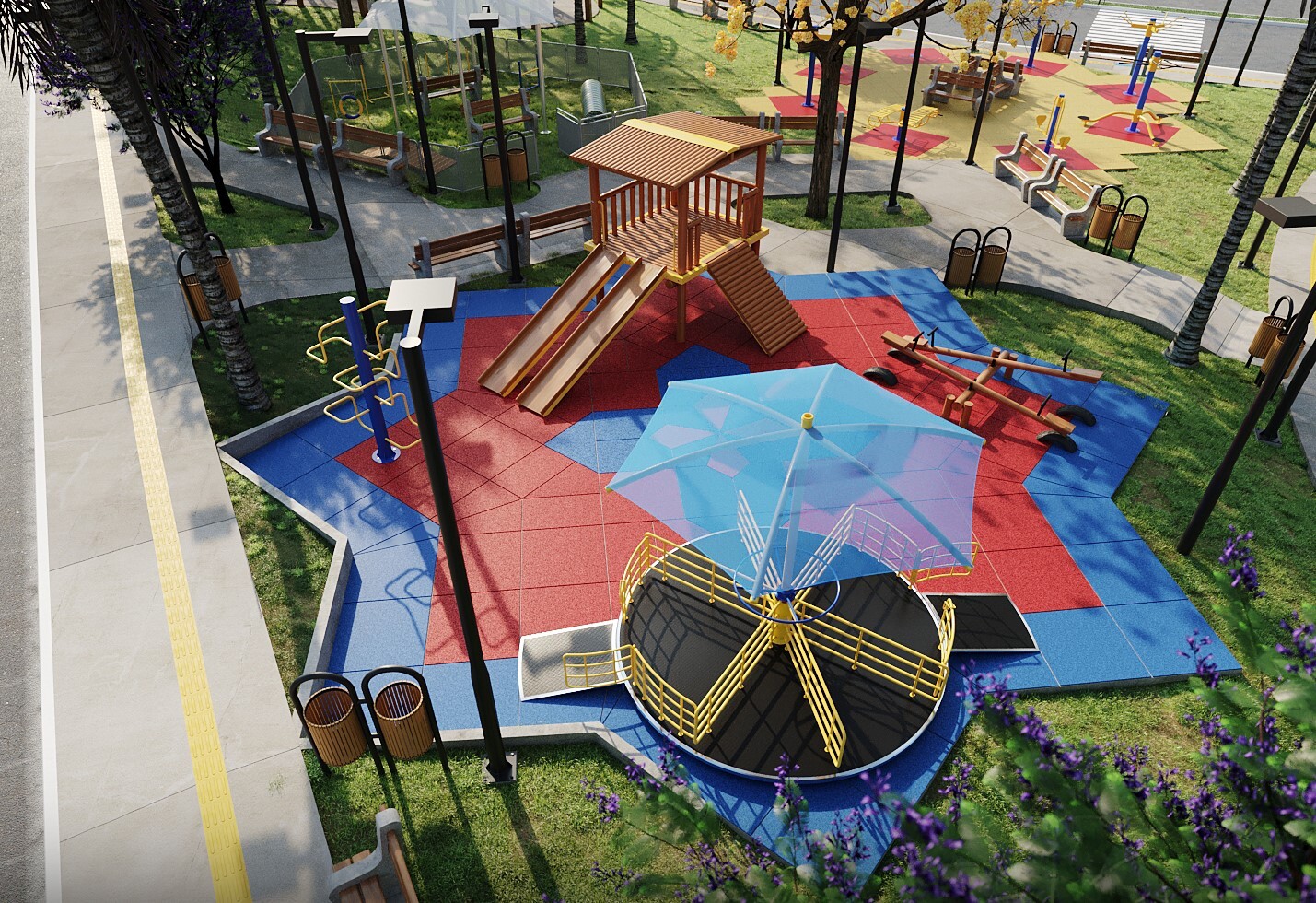 Apartamento de Luxo no Residencial Lago Areião - 3 Suítes - Andar Alto - Vista Parque