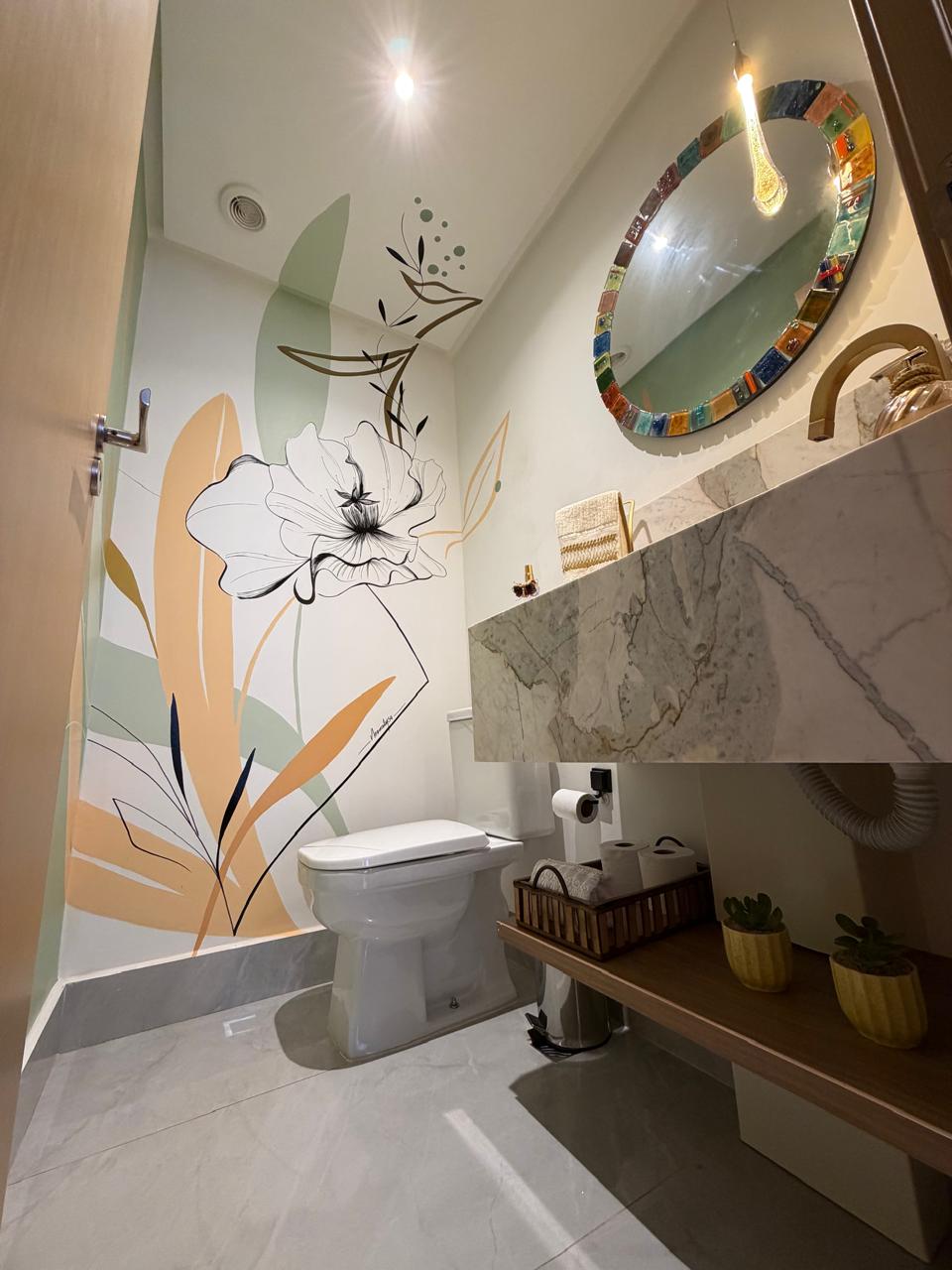 Apartamento Alto Padrão no Residencial Jardim Bueno -  3 Suítes com Armários, Projeto Luminotécnico e Churrasqueira Gourmet