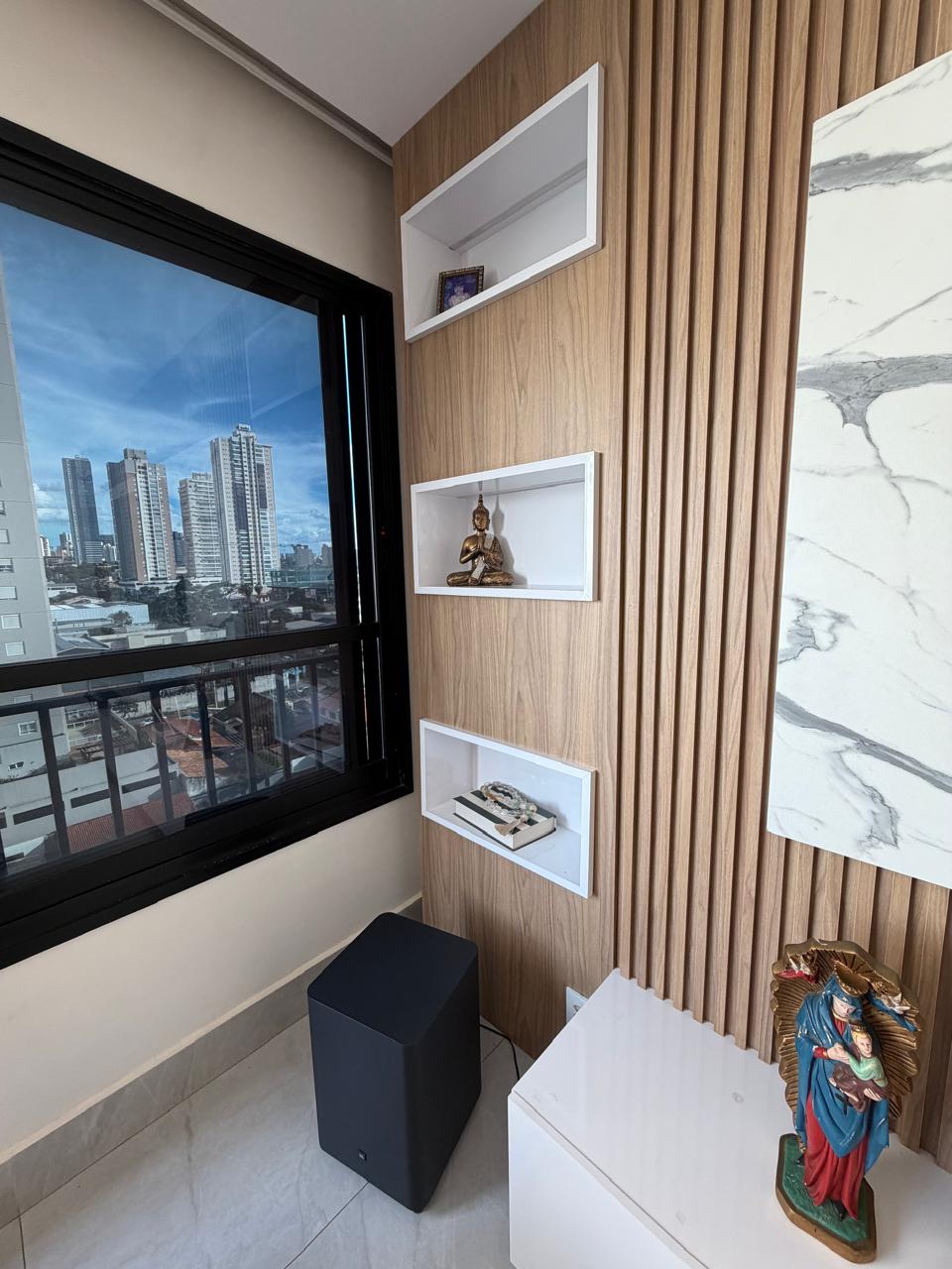 Apartamento Alto Padrão no Residencial Jardim Bueno -  3 Suítes com Armários, Projeto Luminotécnico e Churrasqueira Gourmet