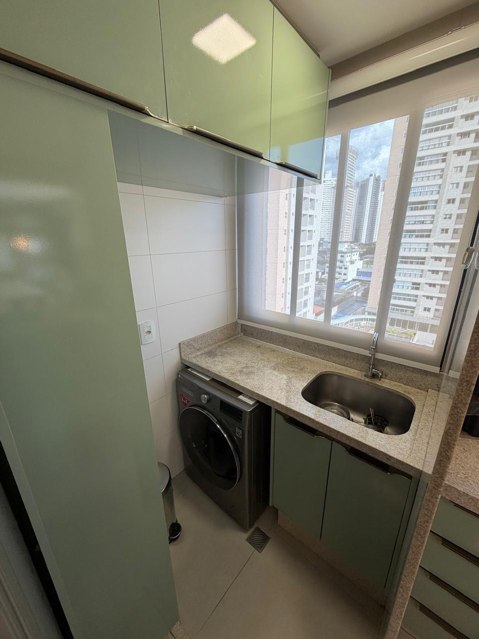 Apartamento Alto Padrão no Residencial Jardim Bueno -  3 Suítes com Armários, Projeto Luminotécnico e Churrasqueira Gourmet