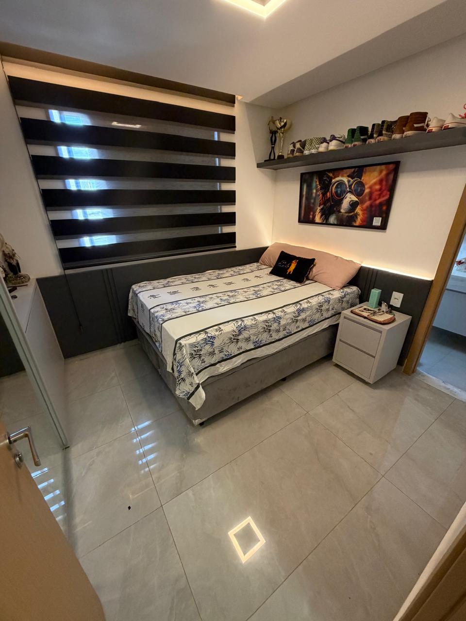 Apartamento Alto Padrão no Residencial Jardim Bueno -  3 Suítes com Armários, Projeto Luminotécnico e Churrasqueira Gourmet