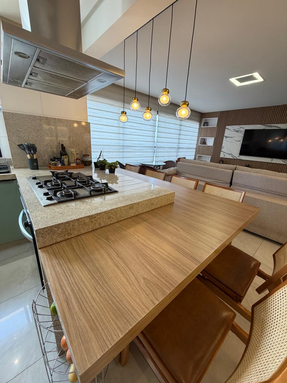 Apartamento Alto Padrão no Residencial Jardim Bueno -  3 Suítes com Armários, Projeto Luminotécnico e Churrasqueira Gourmet