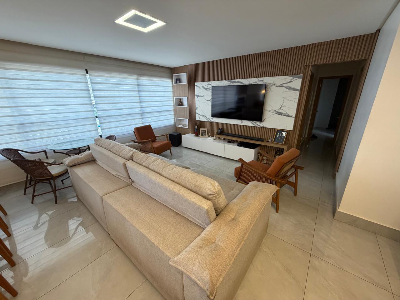 Apartamento Alto Padrão no Residencial Jardim Bueno -  3 Suítes com Armários, Projeto Luminotécnico e Churrasqueira Gourmet