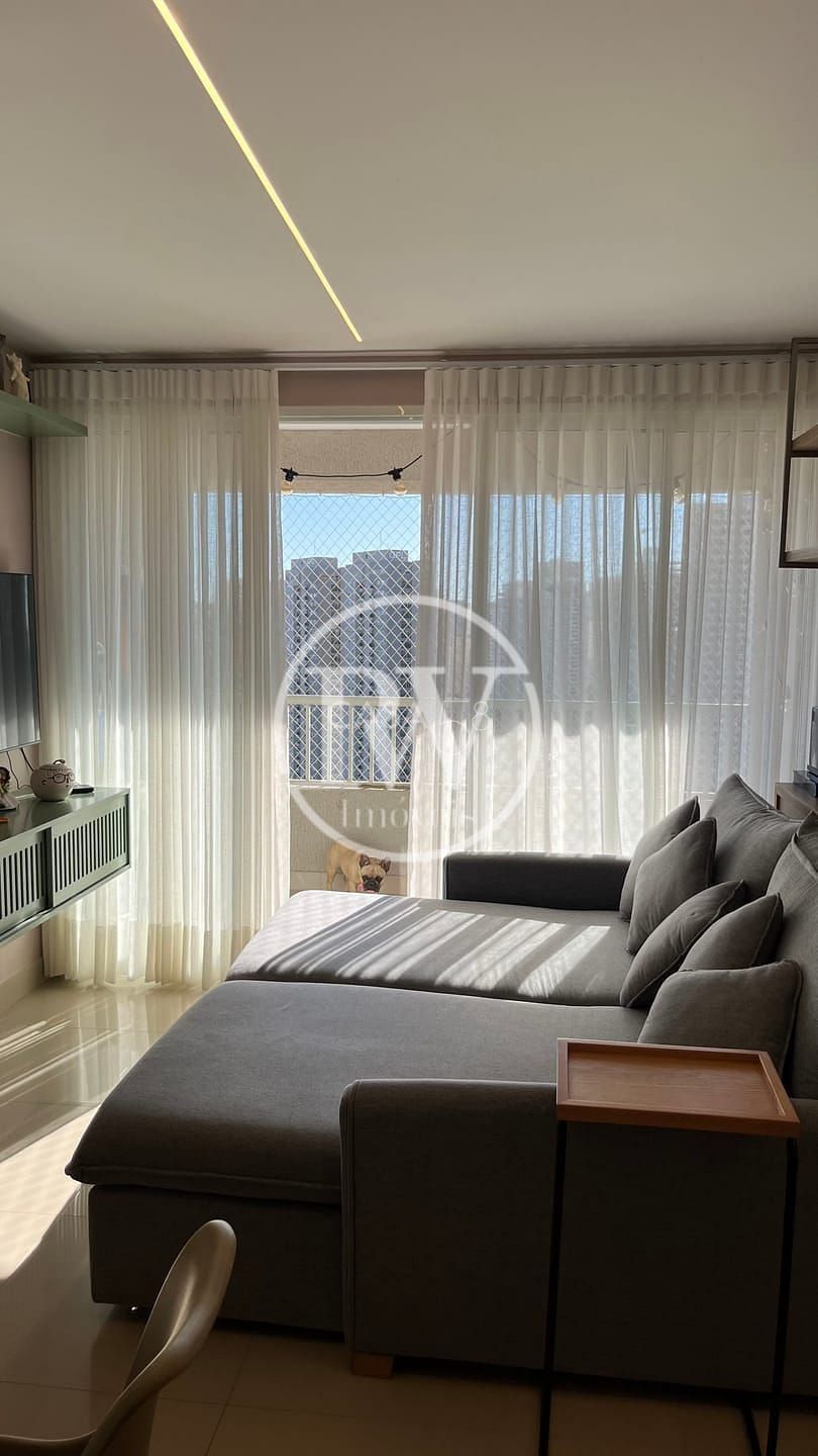 Apartamento Alto Padrão com 3 Quartos no 27º Andar – Torre Única, Vista Livre.