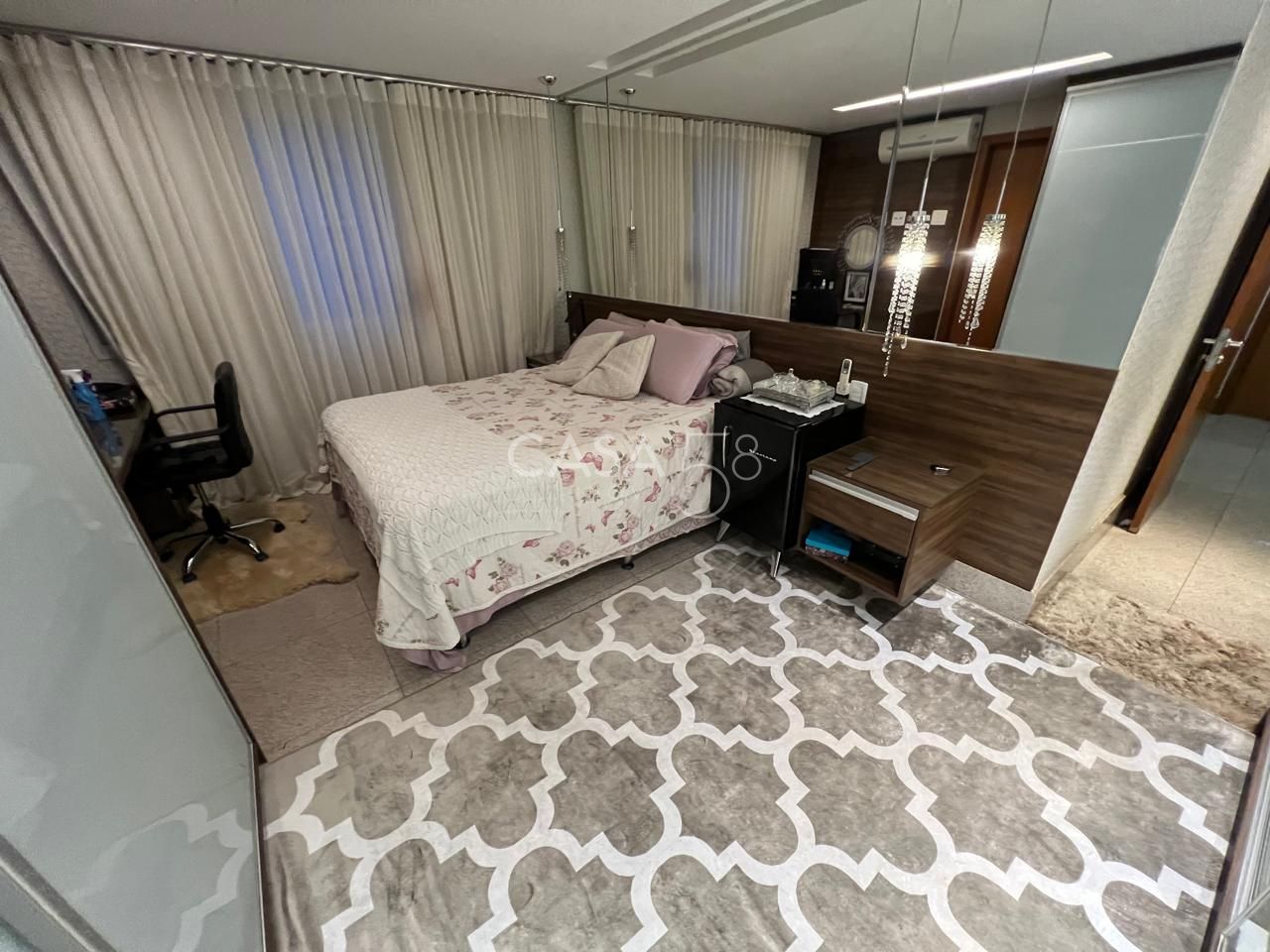 Apartamento Mobiliado no Residencial Gran Swiss – 4 Suítes – 3 Vagas, Escaninho