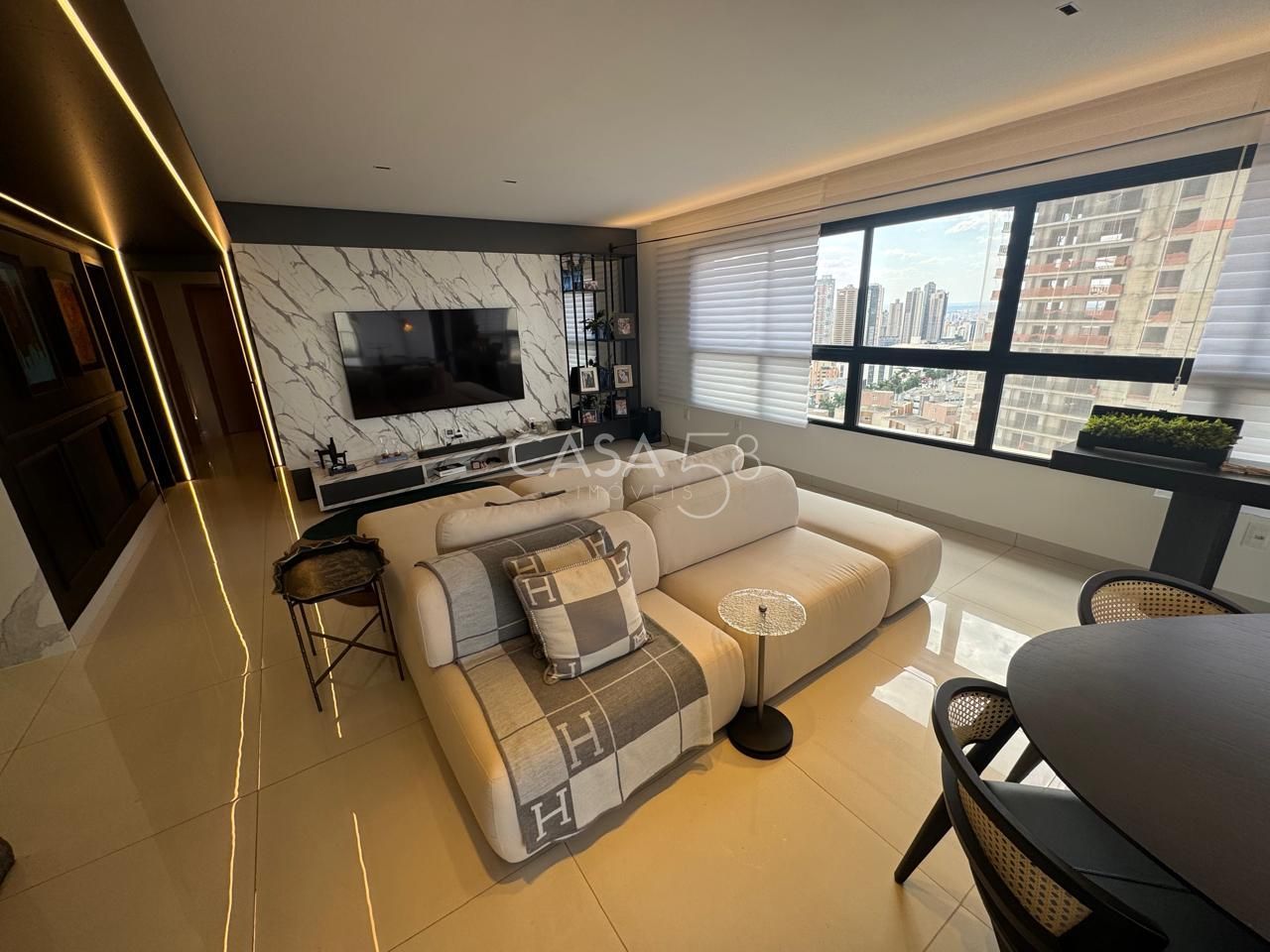 Apartamento à venda no Fluence Marista – 149m², 3 suítes plenas, mobiliado