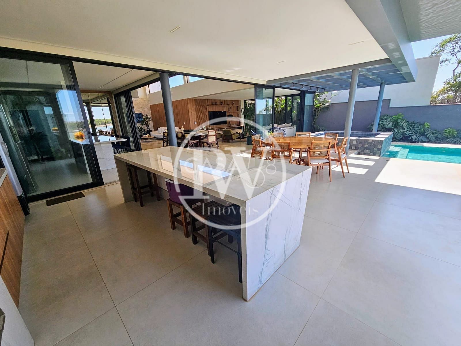 Casa de Luxo à Venda no Condomínio Jardins Munique – Goiânia | 590m² 4 Suítes