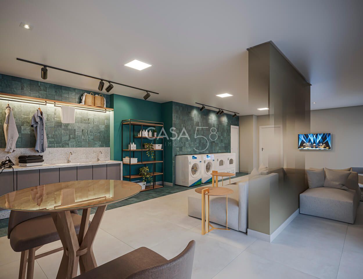 Apartamento à venda no EBM Wish 37 – 2 suítes, 75m², com closet e lavabo