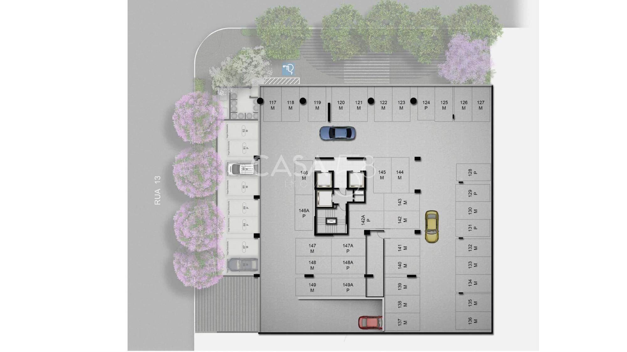 Apartamento de alto padrão no Edifício Sunna Opus.