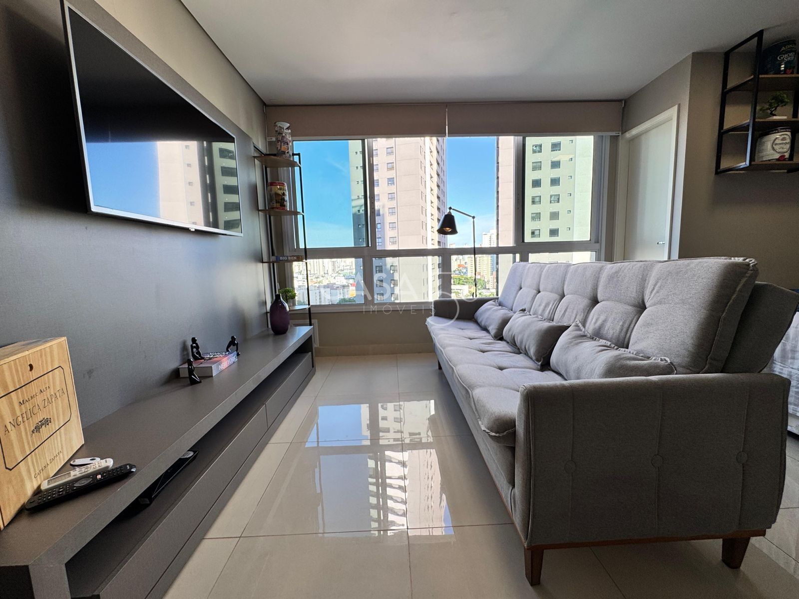 Flat 100% mobiliado no DNA SmartStyle (Setor Bueno) - Andar Alto - Nascente