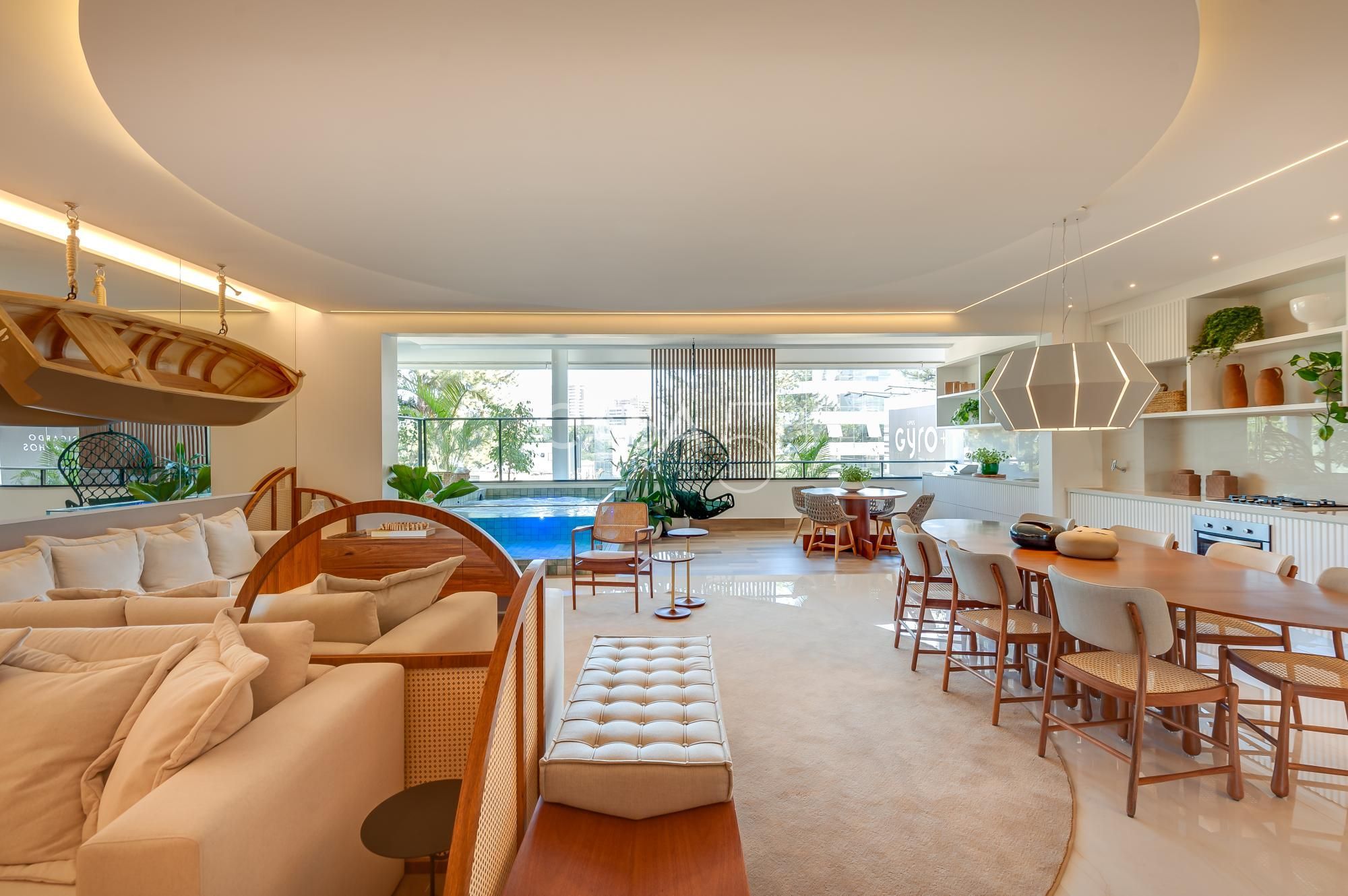 Apartamento no Opus Gyro Ricardo Paranhos – Vista Nascente para o Parque Areião