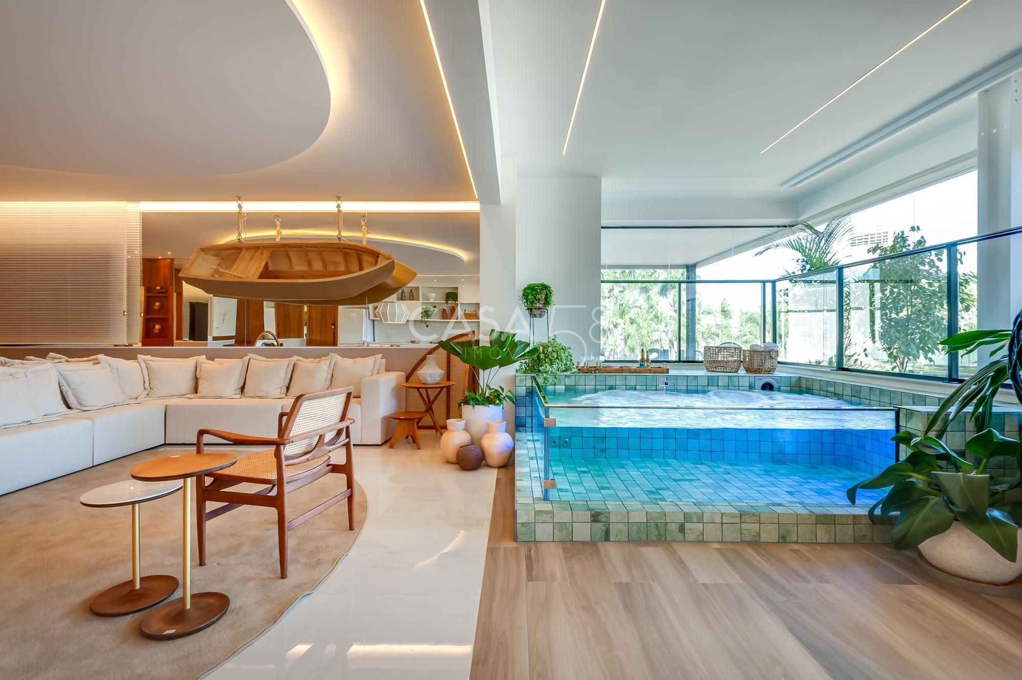 Apartamento no Opus Gyro Ricardo Paranhos – Vista Nascente para o Parque Areião