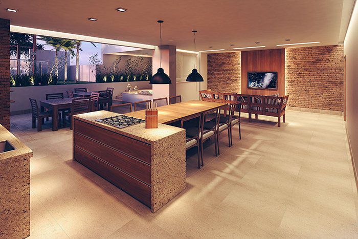 PÁTIO COIMBRA- Apartamento mobiliado 3 suítes Setor Coimbra