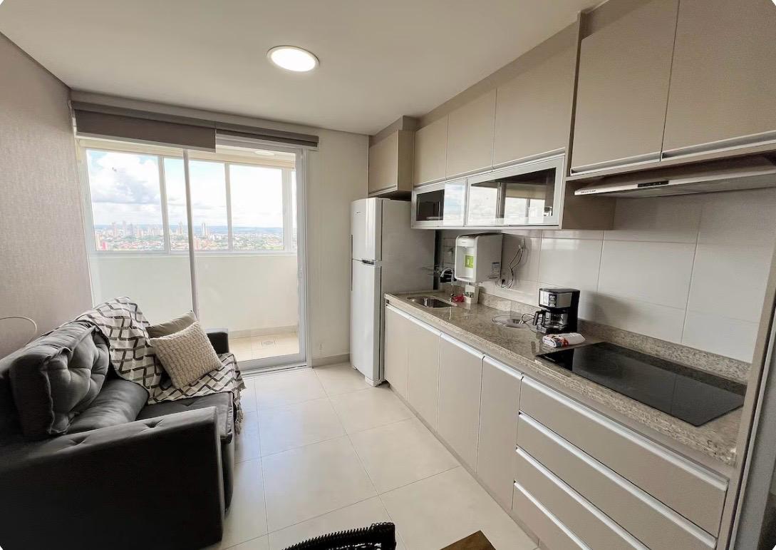 Flat a venda ou aluguel no Jardim Goias / mobiliado e decorado / piscina no rooftop / proximo ao Flamboyant Shopping
