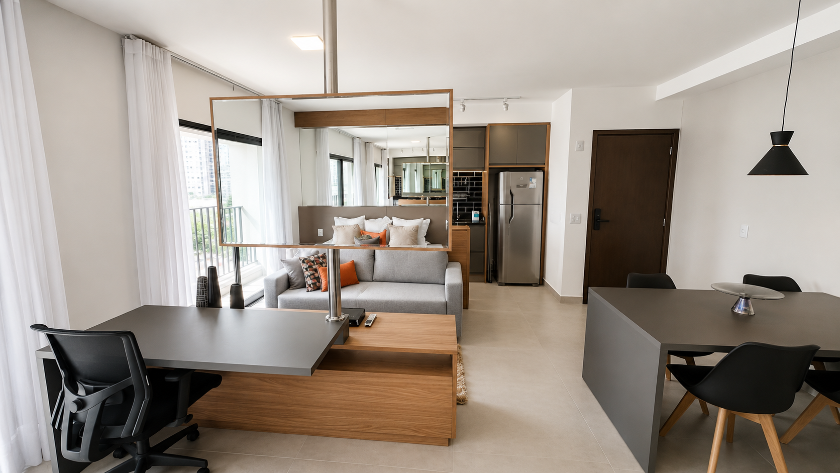 Flat para locação Setor Bueno / T 35 / mobiliado / decorado / próximo ao Goiânia Shopping / melhores escolas de Goiás