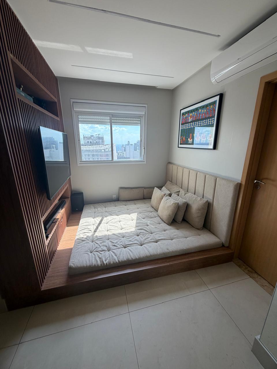 Aluguel apartamento alto padrão Setor Bueno / 123 m² / 2 suites / mobiliado / jacuzzi no apartamento / lazer completo