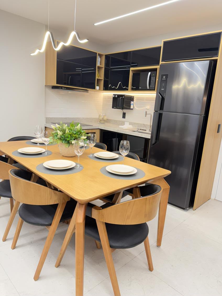 Apartamento à venda Setor Bueno / 2 suítes com lavabo / mobiliado / automatizado e comando de voz Alexa / pronto para Airbnb